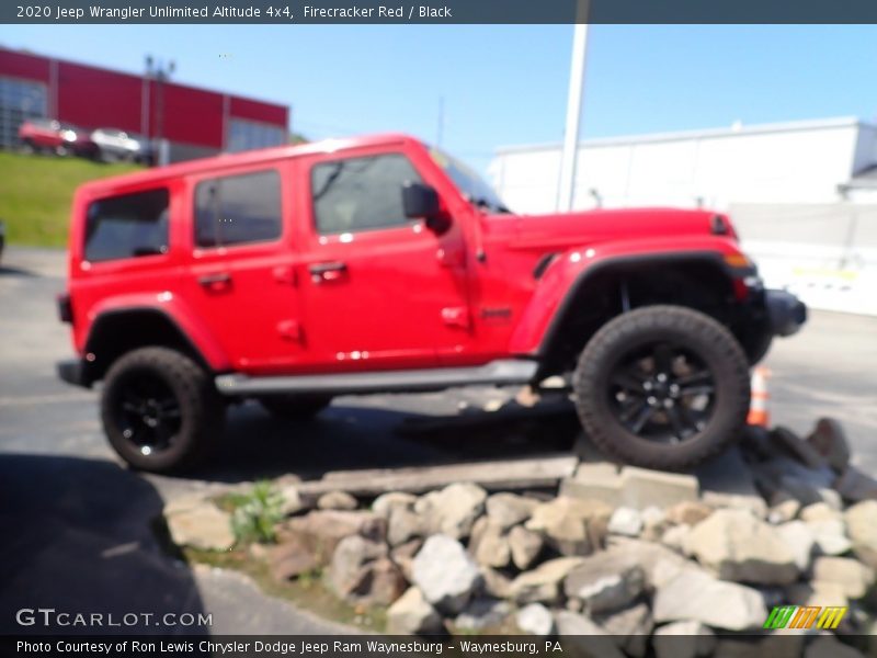 Firecracker Red / Black 2020 Jeep Wrangler Unlimited Altitude 4x4