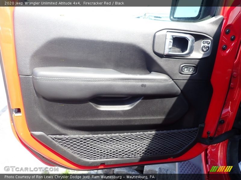 Firecracker Red / Black 2020 Jeep Wrangler Unlimited Altitude 4x4