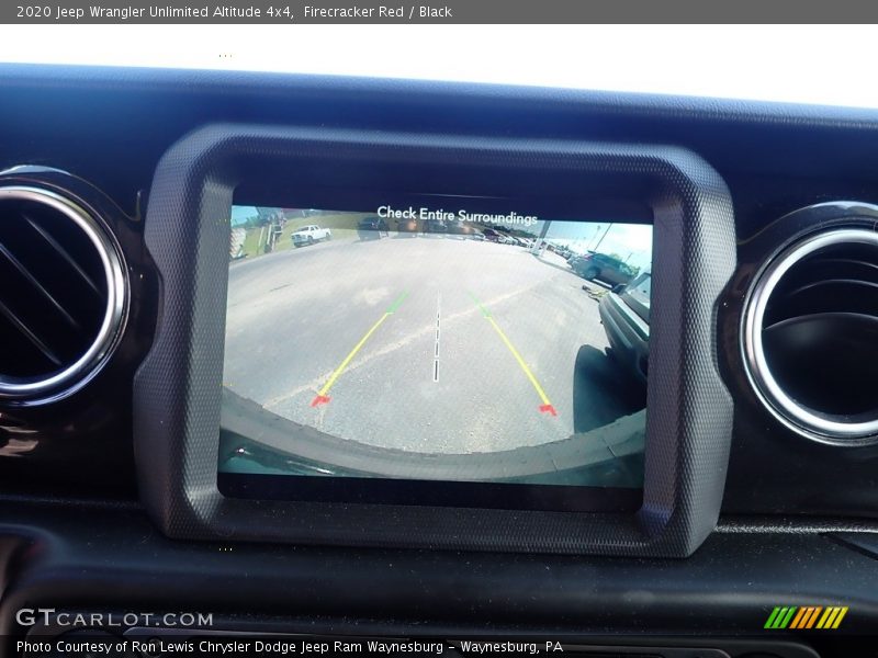 Firecracker Red / Black 2020 Jeep Wrangler Unlimited Altitude 4x4