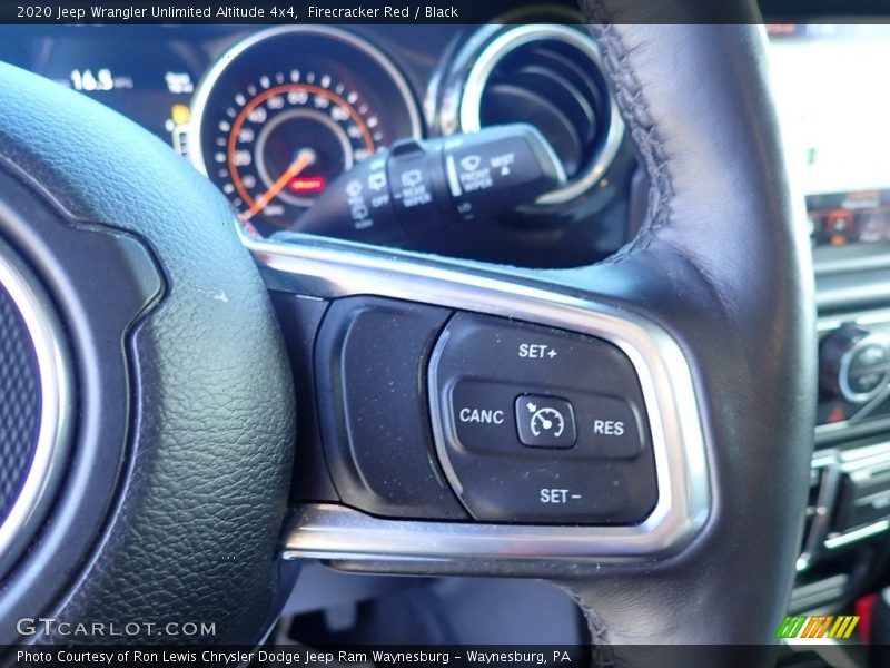Firecracker Red / Black 2020 Jeep Wrangler Unlimited Altitude 4x4