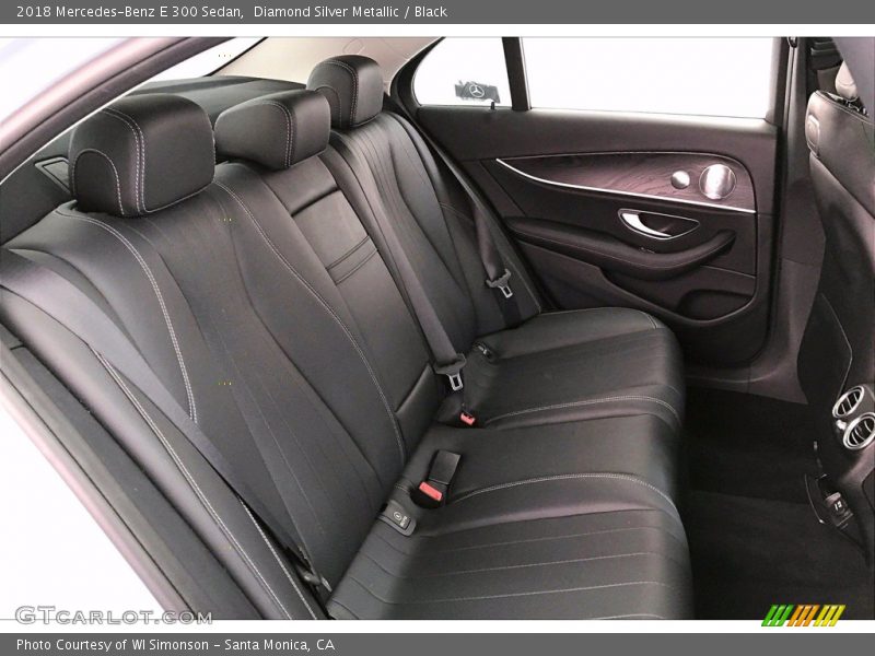 Rear Seat of 2018 E 300 Sedan