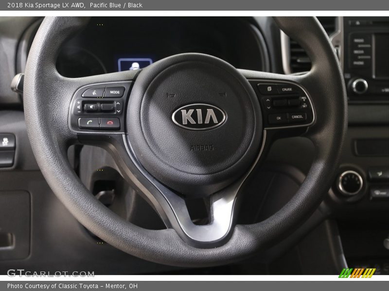 Pacific Blue / Black 2018 Kia Sportage LX AWD