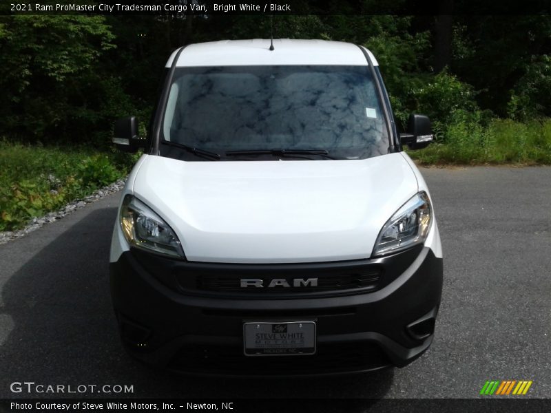 Bright White / Black 2021 Ram ProMaster City Tradesman Cargo Van