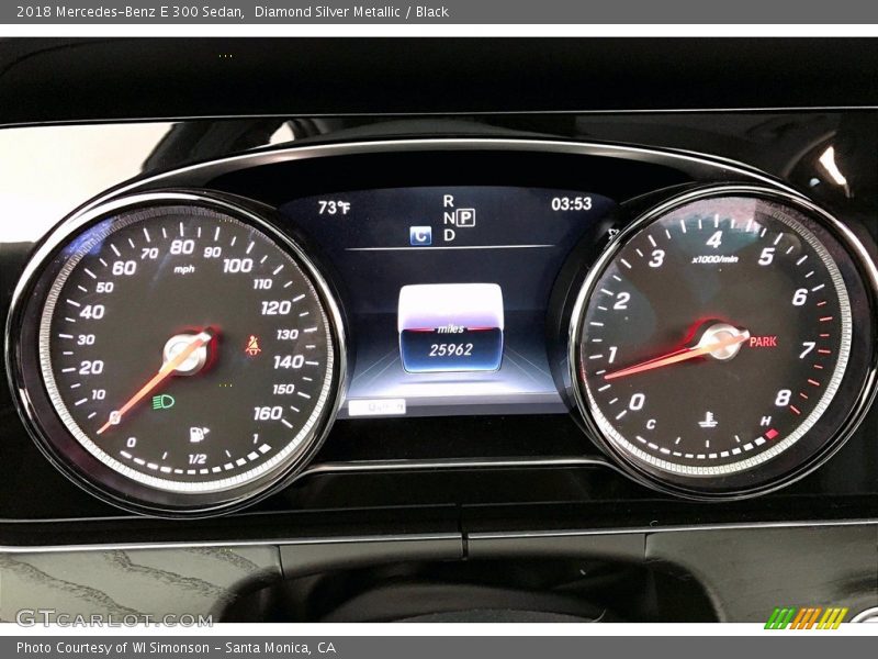  2018 E 300 Sedan 300 Sedan Gauges