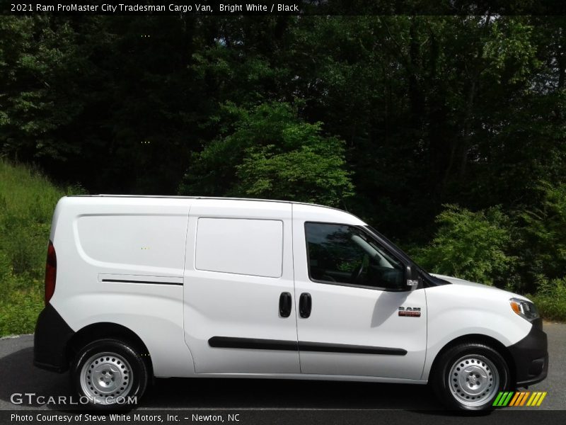Bright White / Black 2021 Ram ProMaster City Tradesman Cargo Van