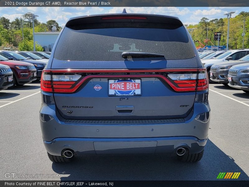 Reactor Blue Pearl / Black 2021 Dodge Durango GT AWD