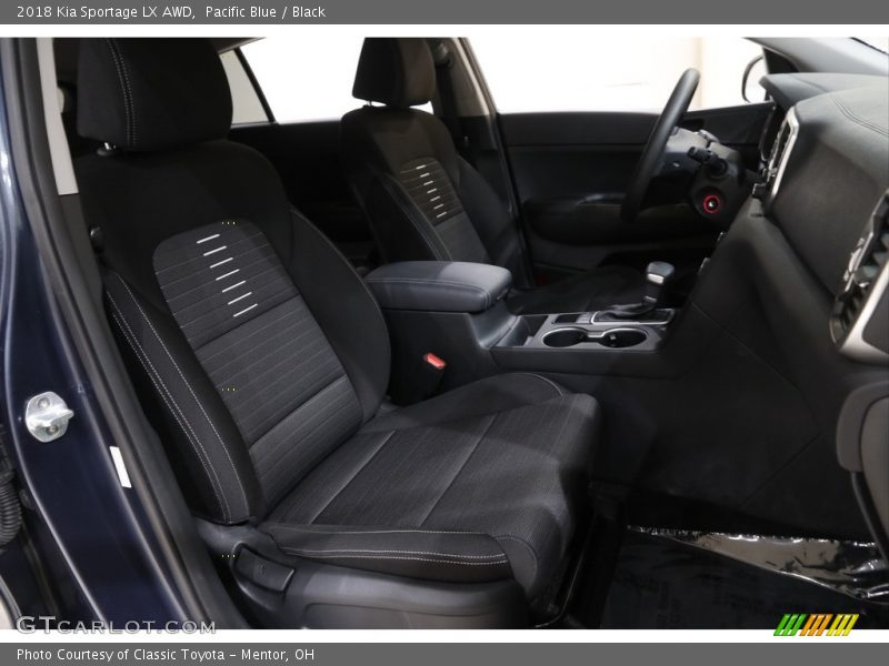 Pacific Blue / Black 2018 Kia Sportage LX AWD