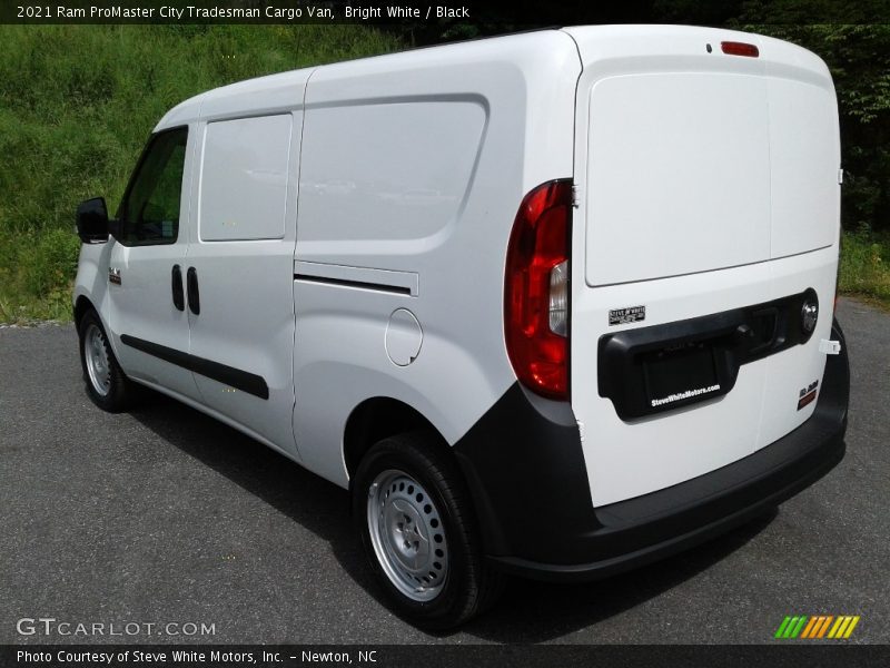 Bright White / Black 2021 Ram ProMaster City Tradesman Cargo Van