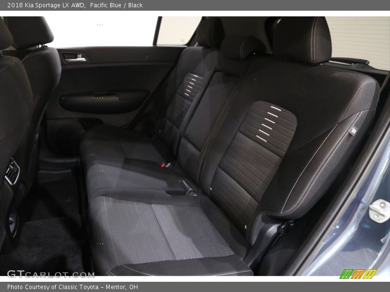 Pacific Blue / Black 2018 Kia Sportage LX AWD