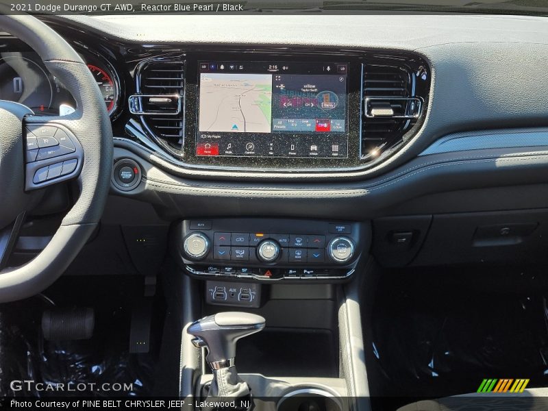 Reactor Blue Pearl / Black 2021 Dodge Durango GT AWD