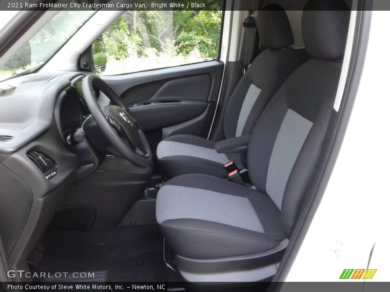  2021 ProMaster City Tradesman Cargo Van Black Interior