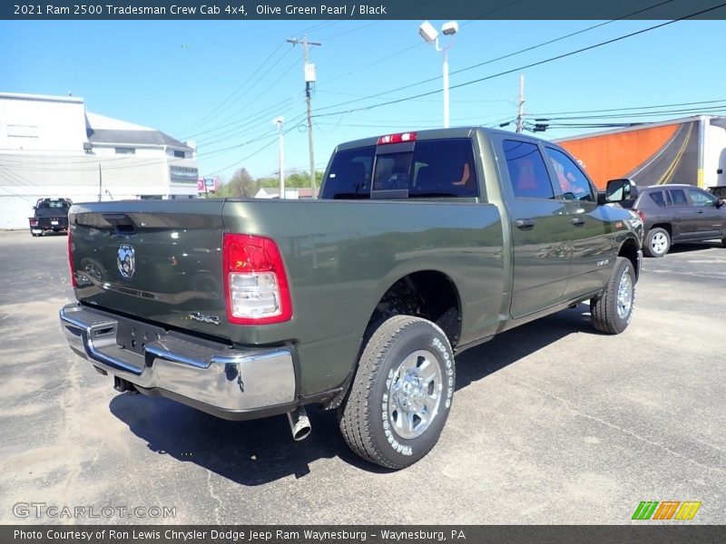 Olive Green Pearl / Black 2021 Ram 2500 Tradesman Crew Cab 4x4