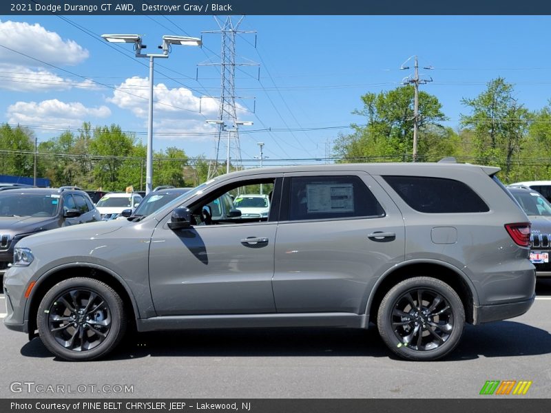  2021 Durango GT AWD Destroyer Gray