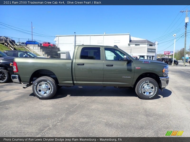 Olive Green Pearl / Black 2021 Ram 2500 Tradesman Crew Cab 4x4