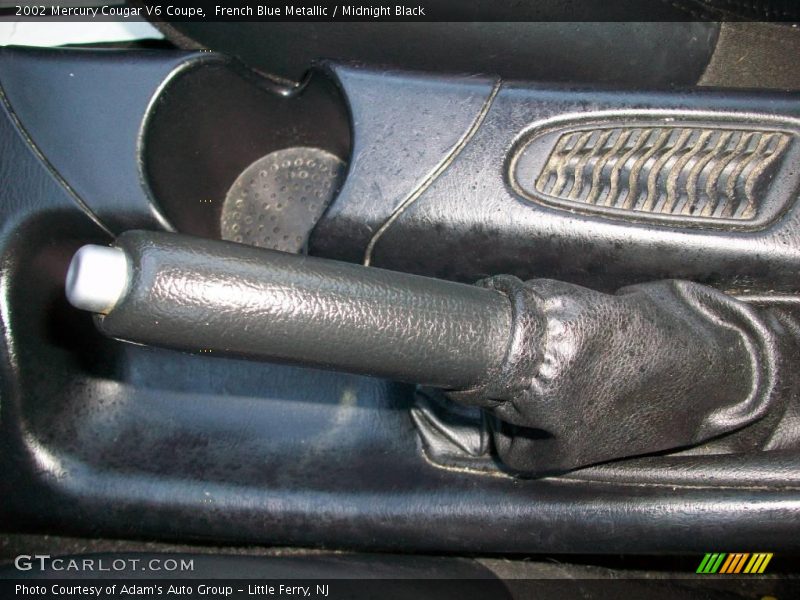 French Blue Metallic / Midnight Black 2002 Mercury Cougar V6 Coupe