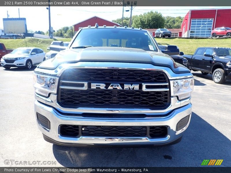 Olive Green Pearl / Black 2021 Ram 2500 Tradesman Crew Cab 4x4