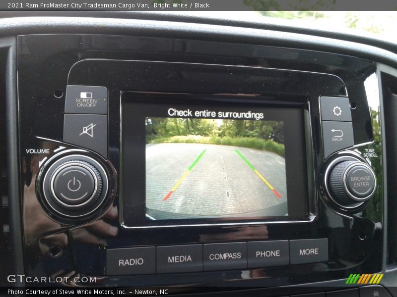 Bright White / Black 2021 Ram ProMaster City Tradesman Cargo Van