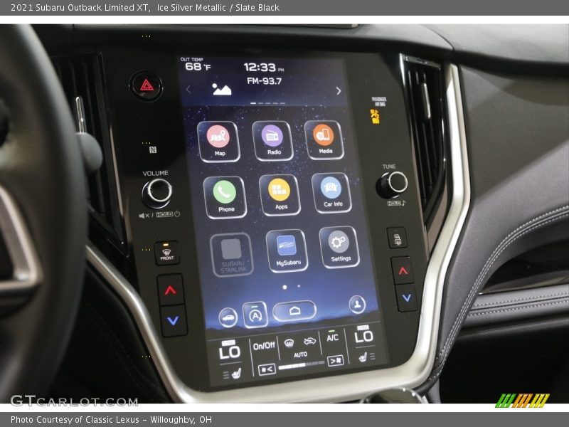 Ice Silver Metallic / Slate Black 2021 Subaru Outback Limited XT