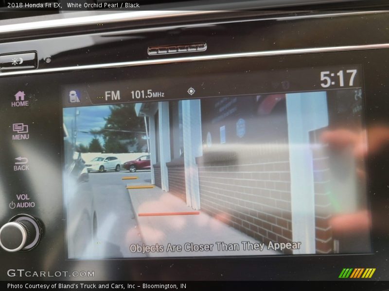 White Orchid Pearl / Black 2018 Honda Fit EX
