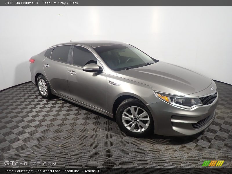 Titanium Gray / Black 2016 Kia Optima LX