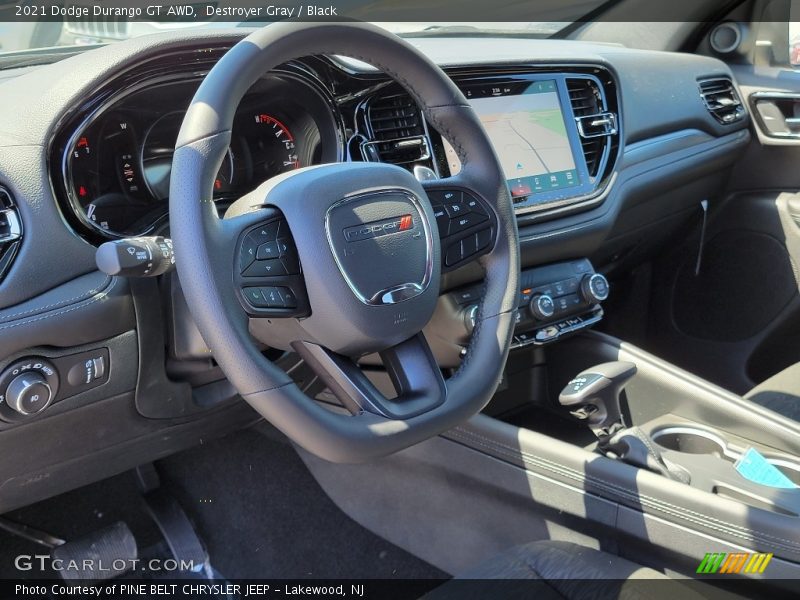Destroyer Gray / Black 2021 Dodge Durango GT AWD