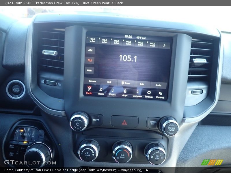 Olive Green Pearl / Black 2021 Ram 2500 Tradesman Crew Cab 4x4