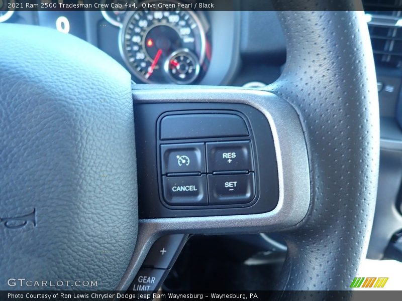 Olive Green Pearl / Black 2021 Ram 2500 Tradesman Crew Cab 4x4