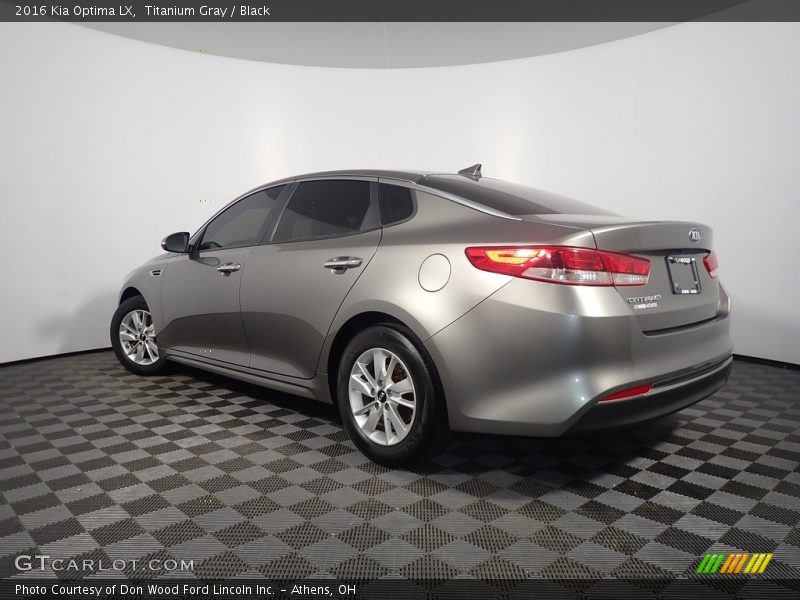 Titanium Gray / Black 2016 Kia Optima LX
