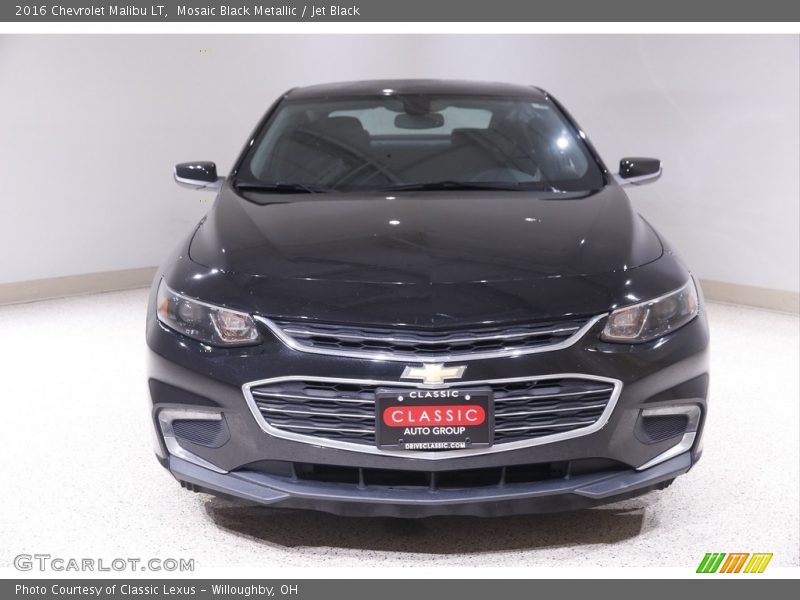 Mosaic Black Metallic / Jet Black 2016 Chevrolet Malibu LT
