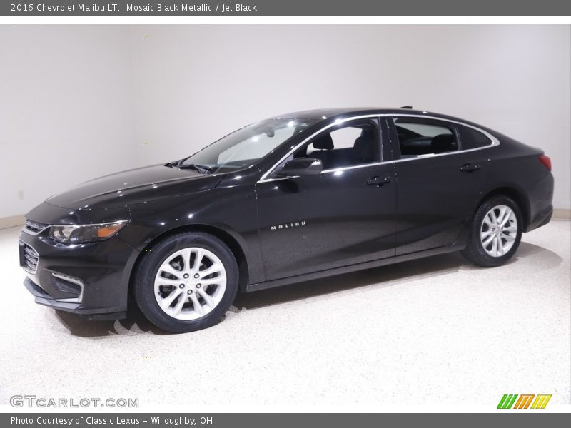 Mosaic Black Metallic / Jet Black 2016 Chevrolet Malibu LT