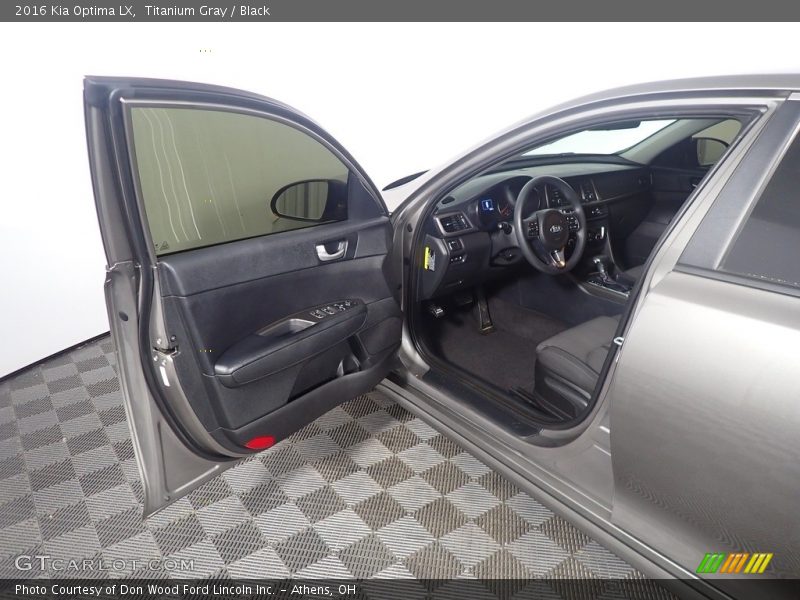 Titanium Gray / Black 2016 Kia Optima LX