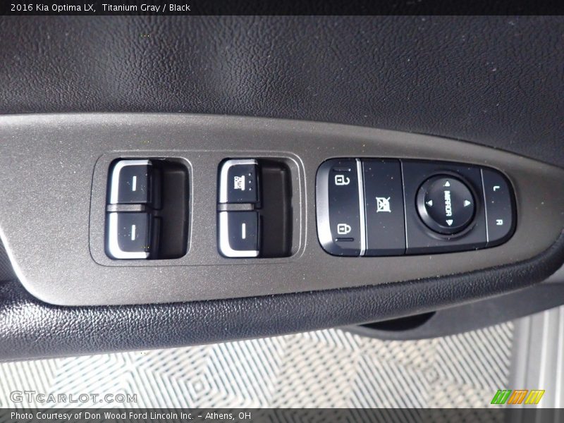 Titanium Gray / Black 2016 Kia Optima LX