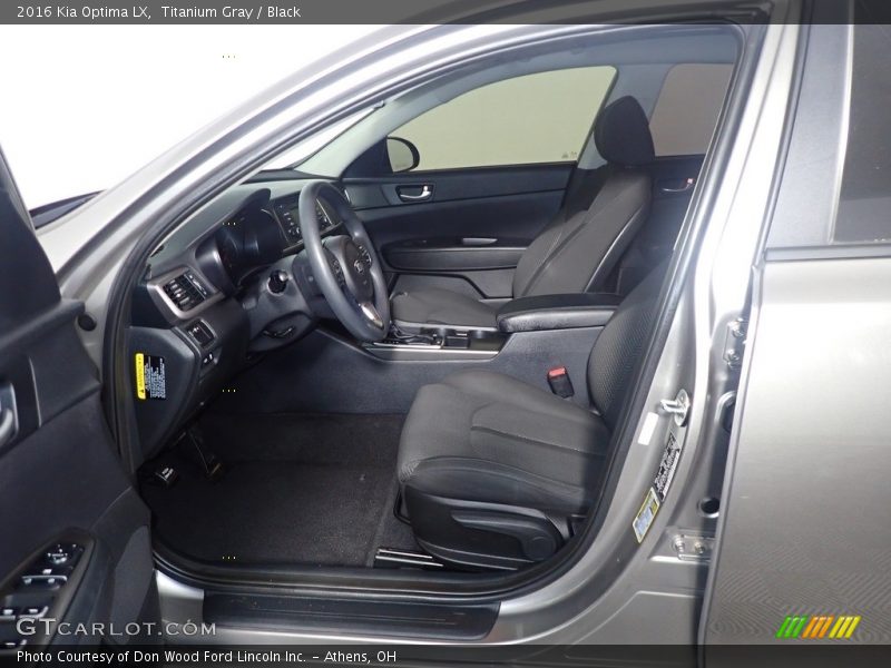 Titanium Gray / Black 2016 Kia Optima LX