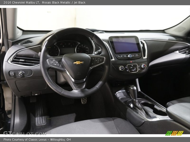 Mosaic Black Metallic / Jet Black 2016 Chevrolet Malibu LT