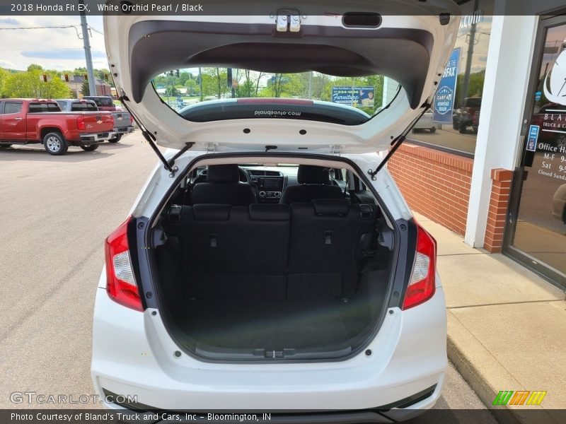 White Orchid Pearl / Black 2018 Honda Fit EX