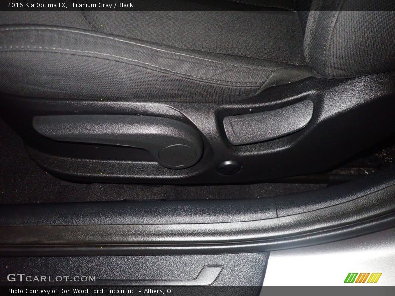 Titanium Gray / Black 2016 Kia Optima LX