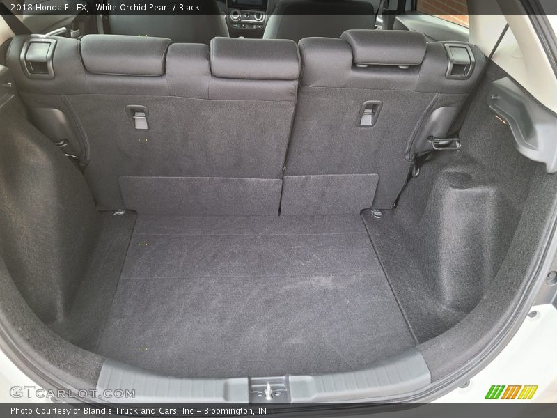 White Orchid Pearl / Black 2018 Honda Fit EX