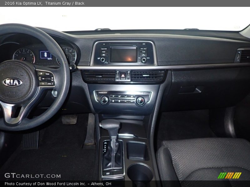 Titanium Gray / Black 2016 Kia Optima LX