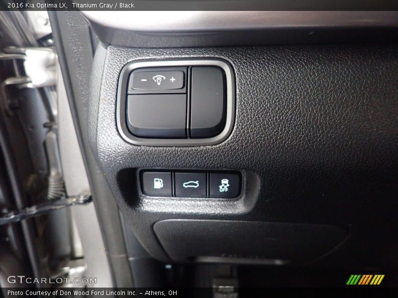 Titanium Gray / Black 2016 Kia Optima LX