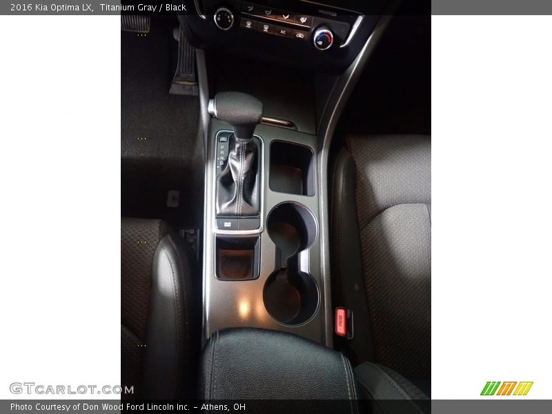 Titanium Gray / Black 2016 Kia Optima LX