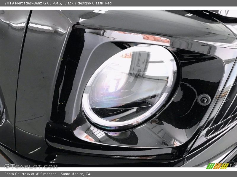 Black / designo Classic Red 2019 Mercedes-Benz G 63 AMG