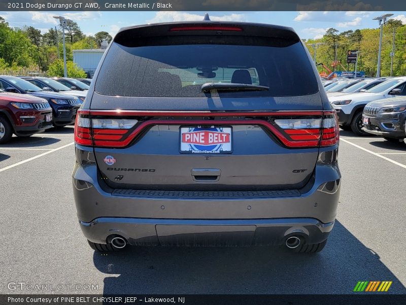 Granite Metallic / Black 2021 Dodge Durango GT AWD