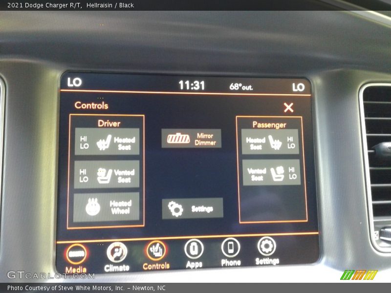 Hellraisin / Black 2021 Dodge Charger R/T