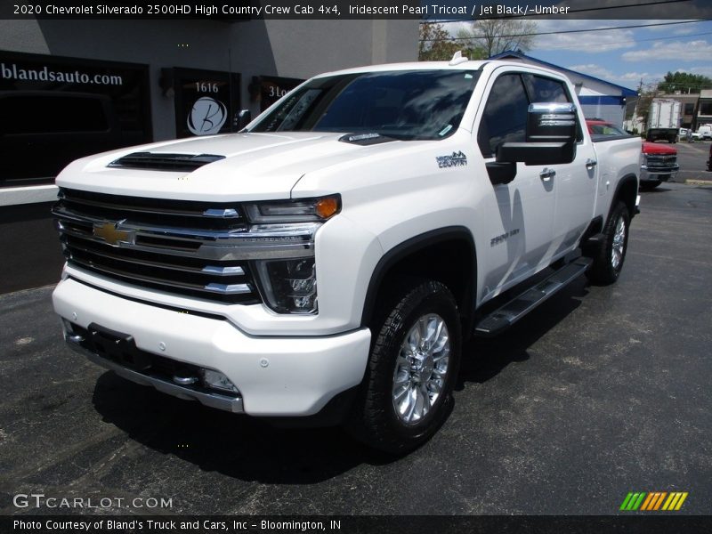 Iridescent Pearl Tricoat / Jet Black/­Umber 2020 Chevrolet Silverado 2500HD High Country Crew Cab 4x4