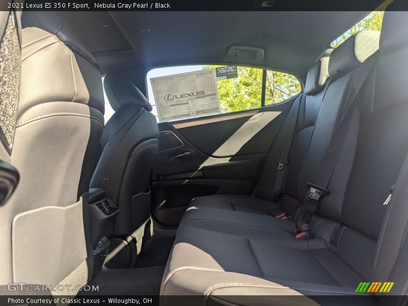 Nebula Gray Pearl / Black 2021 Lexus ES 350 F Sport