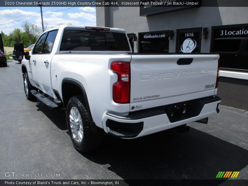 Iridescent Pearl Tricoat / Jet Black/­Umber 2020 Chevrolet Silverado 2500HD High Country Crew Cab 4x4