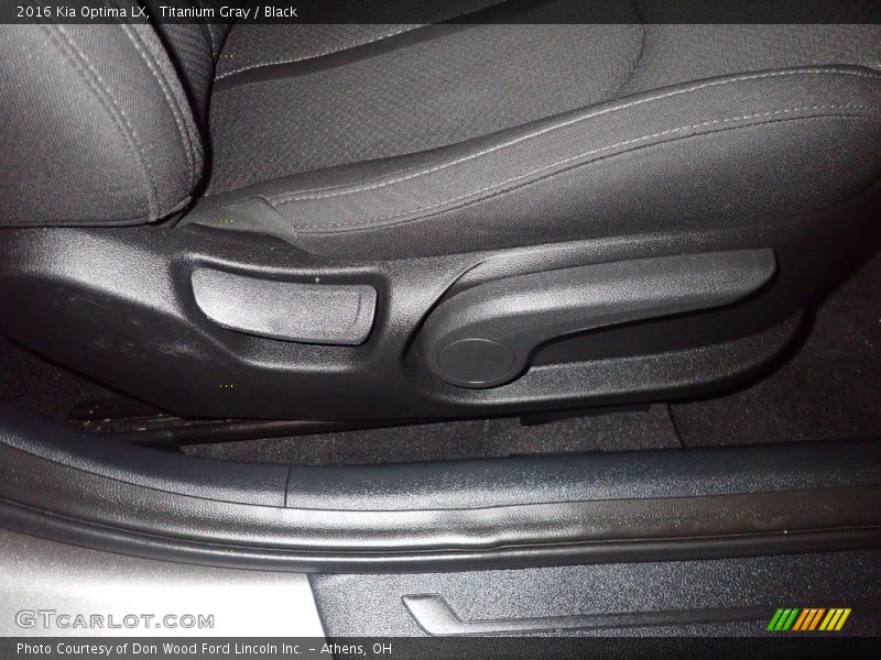 Titanium Gray / Black 2016 Kia Optima LX