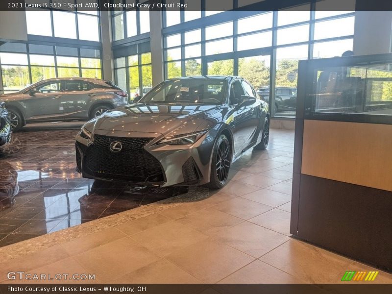 Front 3/4 View of 2021 IS 350 F Sport AWD