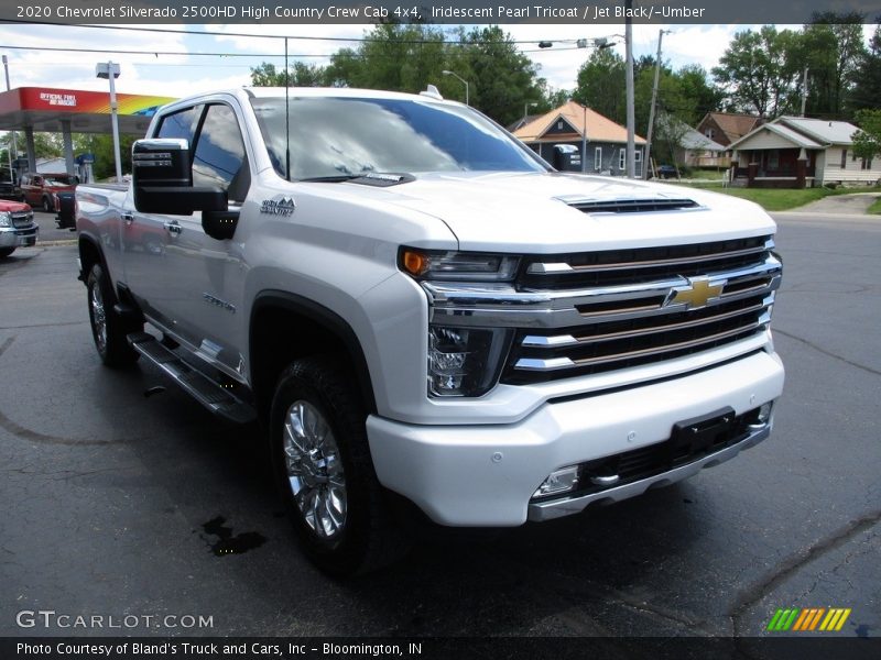Iridescent Pearl Tricoat / Jet Black/­Umber 2020 Chevrolet Silverado 2500HD High Country Crew Cab 4x4