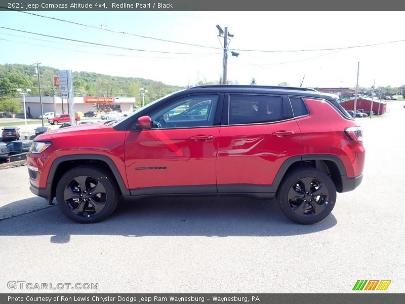 Redline Pearl / Black 2021 Jeep Compass Altitude 4x4